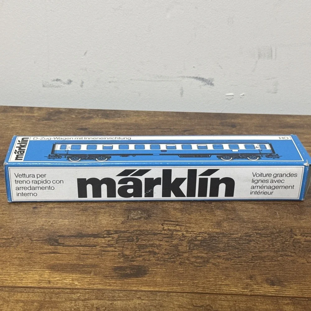 MARKLIN H0 - 4052 -  EXPRESS PASSENGER COACH W/interior Fitting With Box